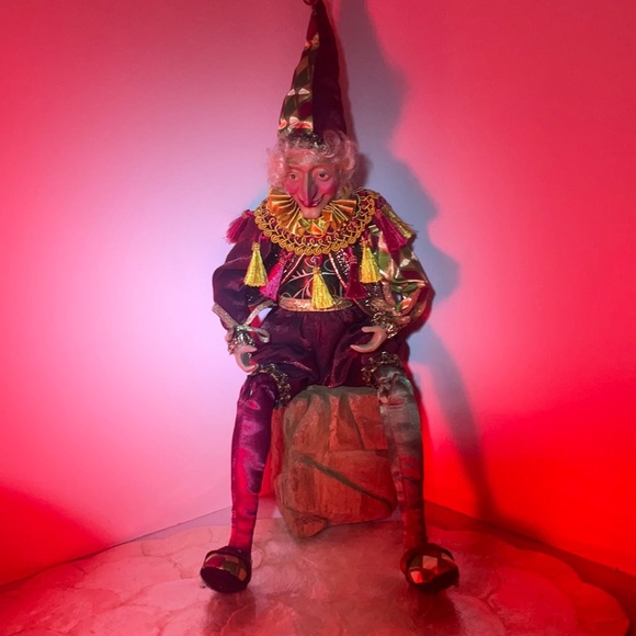 Vintage Mark Roberts. Jester Fairy Elf! - Picture 2 of 11